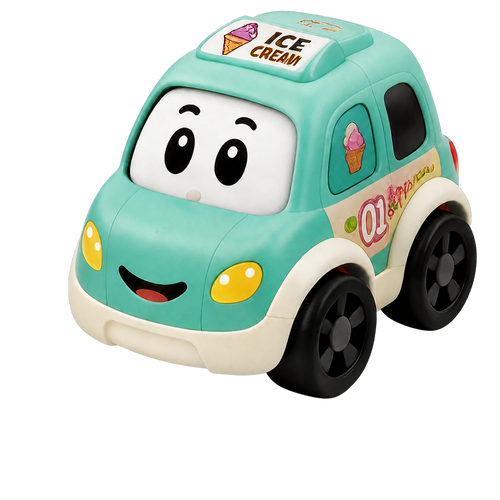 Pink Rollimo Ice Cream tumbling toy car