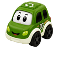 Green Rollimo Recycling tumbling toy car