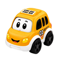 Yellow Rollimo School Bus tumbling toy car